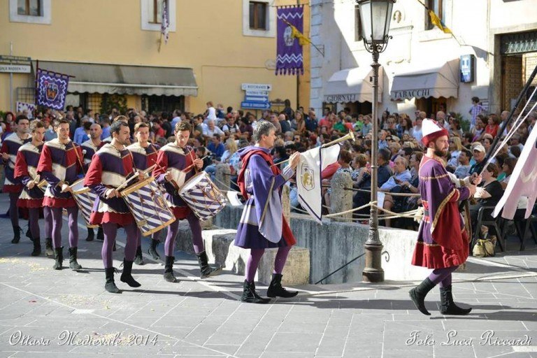 Wine and medieval events at Orte and surroundings